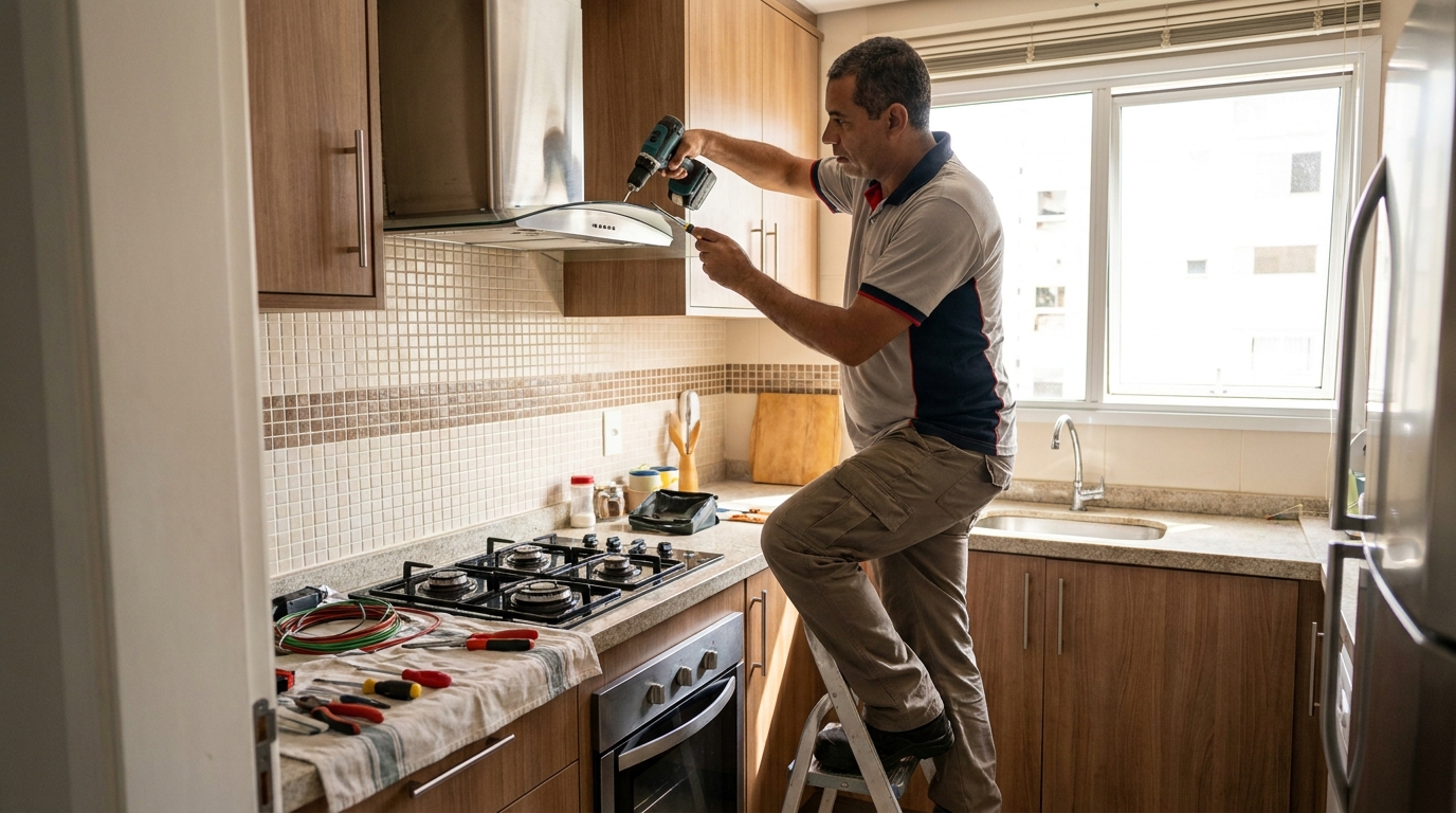 Instalação de Exaustor em Porto Alegre‑RS