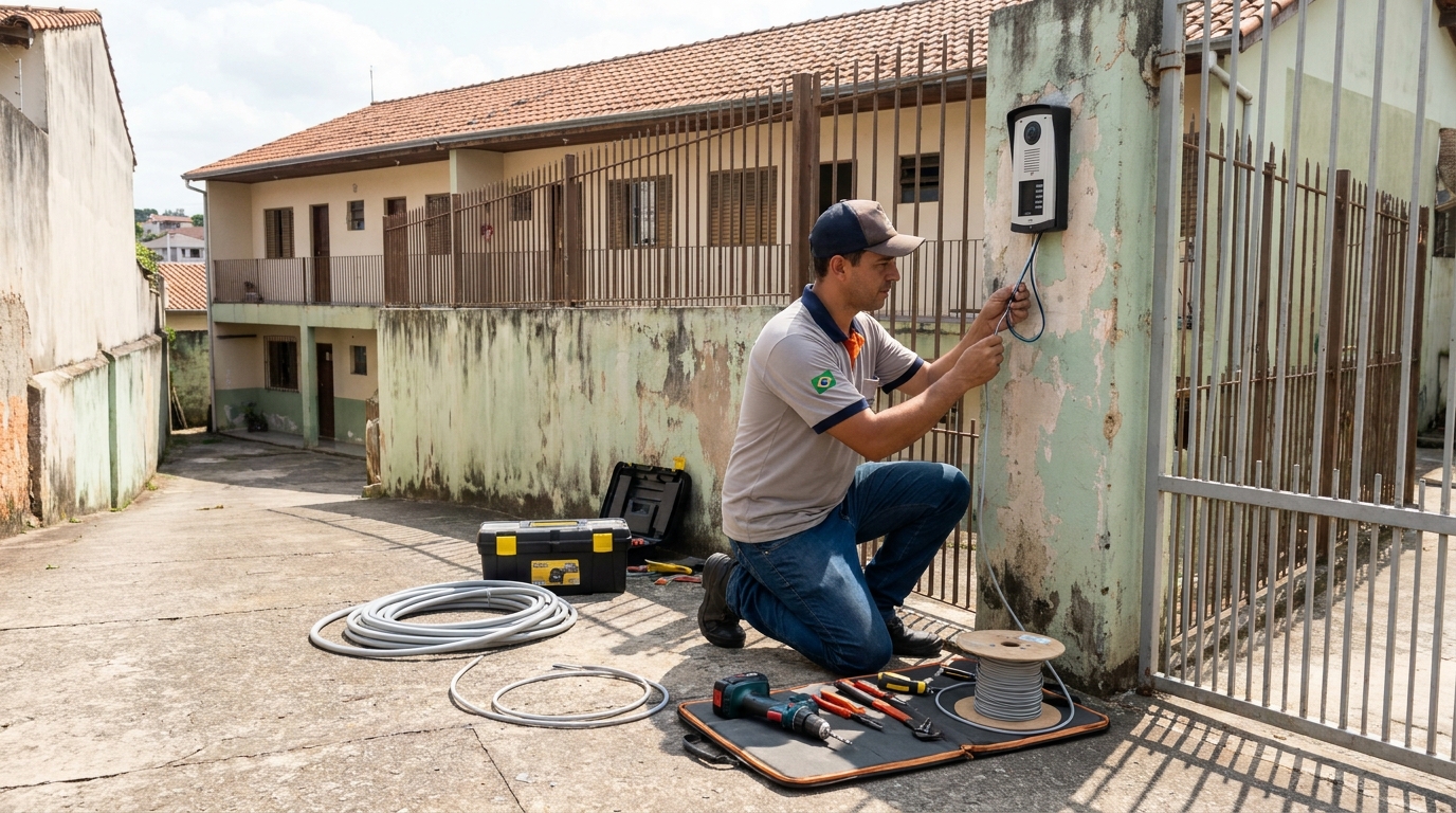 Instalação de Porteiro Eletrônico em Porto Alegre‑RS